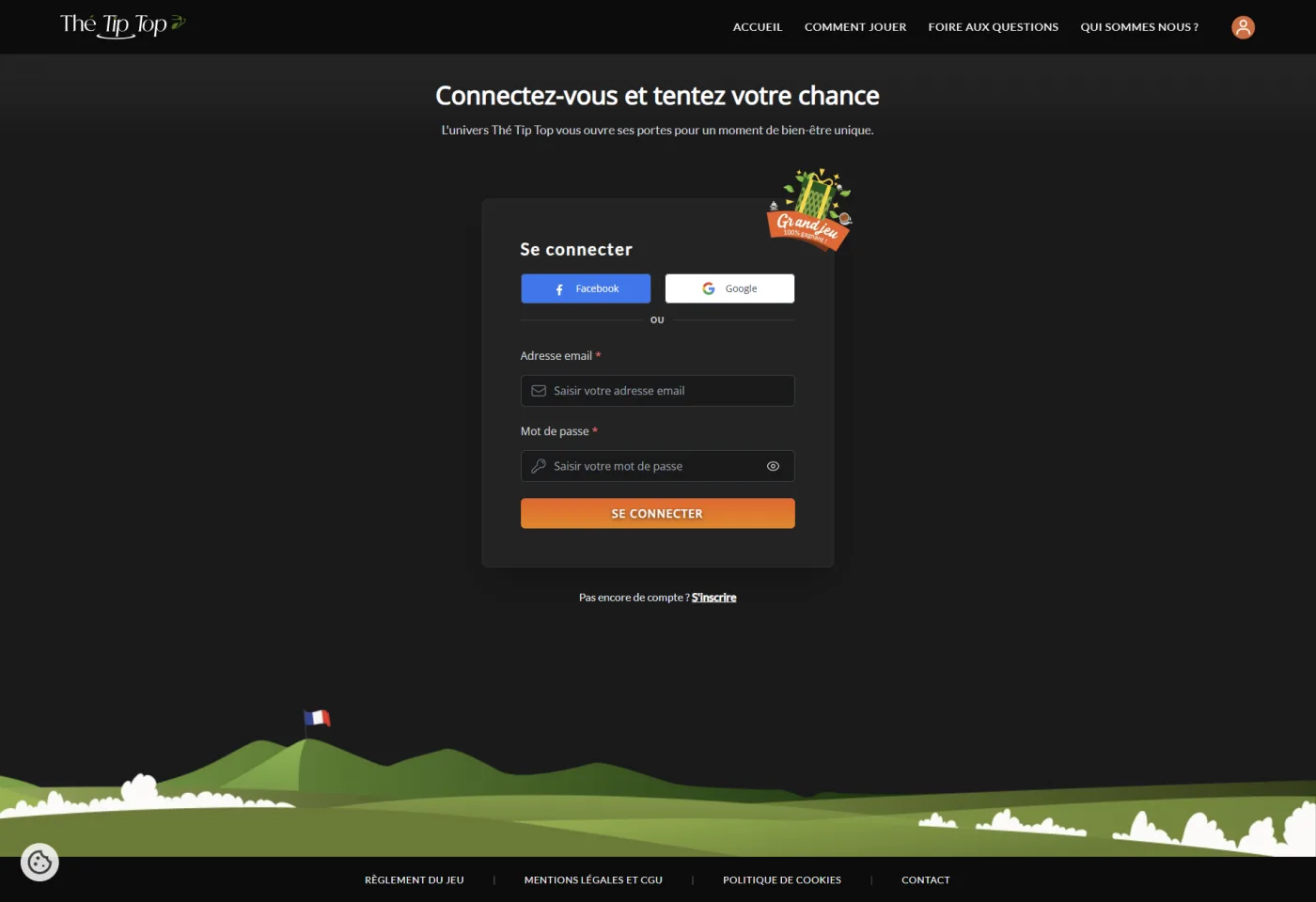 Login form