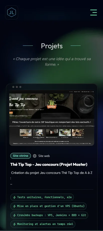 Projets mobile